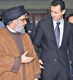 حسن نصر الله وسيده الإيراني والإصرار على دعم وحش سوريا
